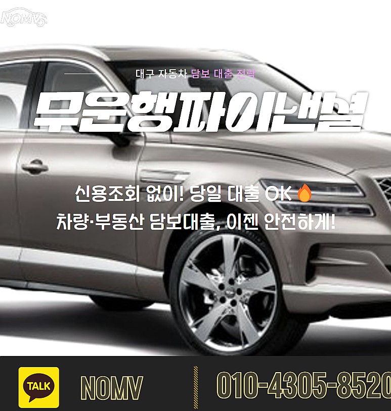 전남자동차입고대출