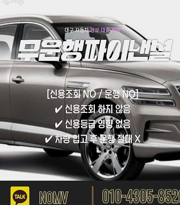 충남당진시자동차입고대출