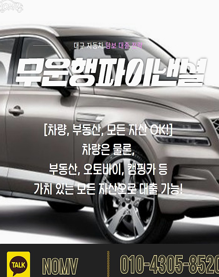 충북진천군자동차입고대출