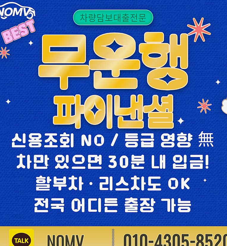 충남논산시자동차입고대출