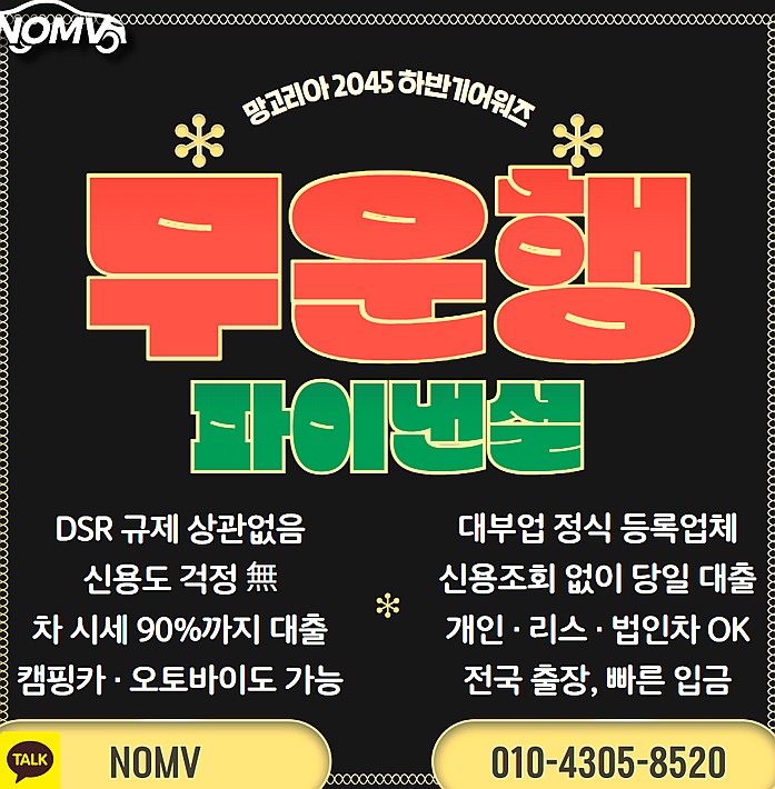 충북자동차입고대출