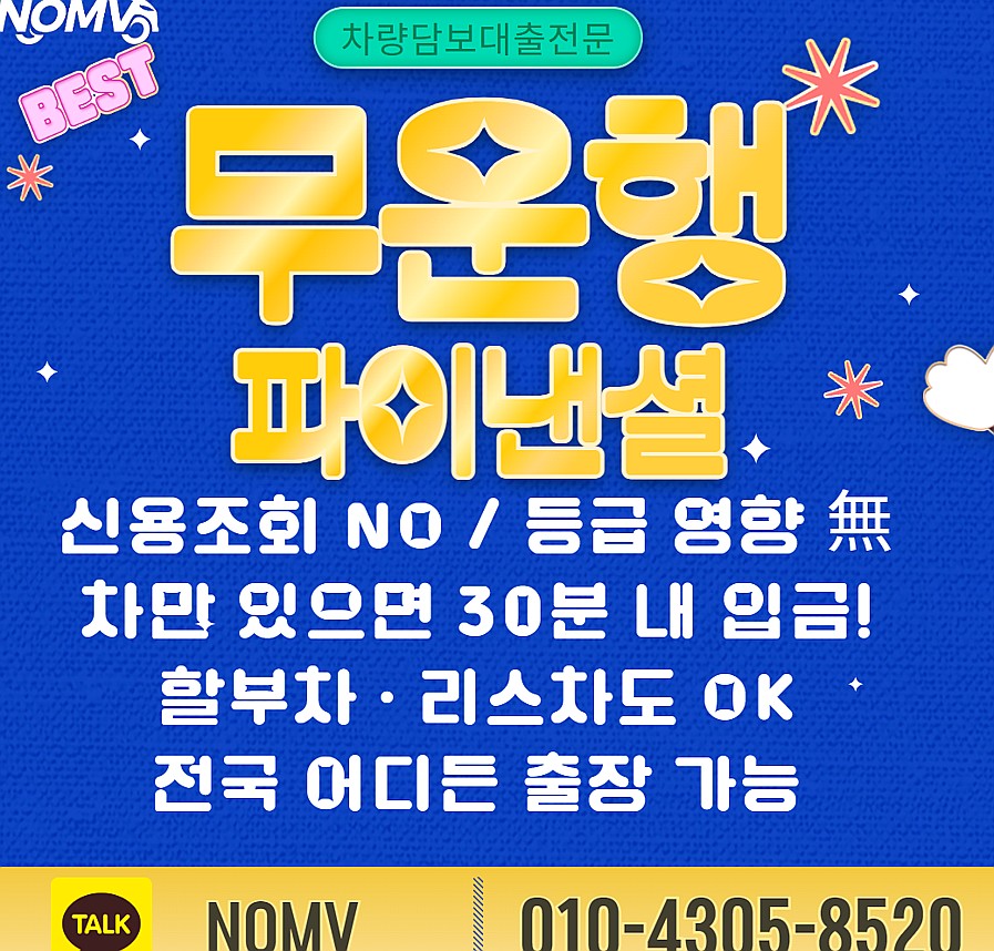 대전유성구자동차입고대출