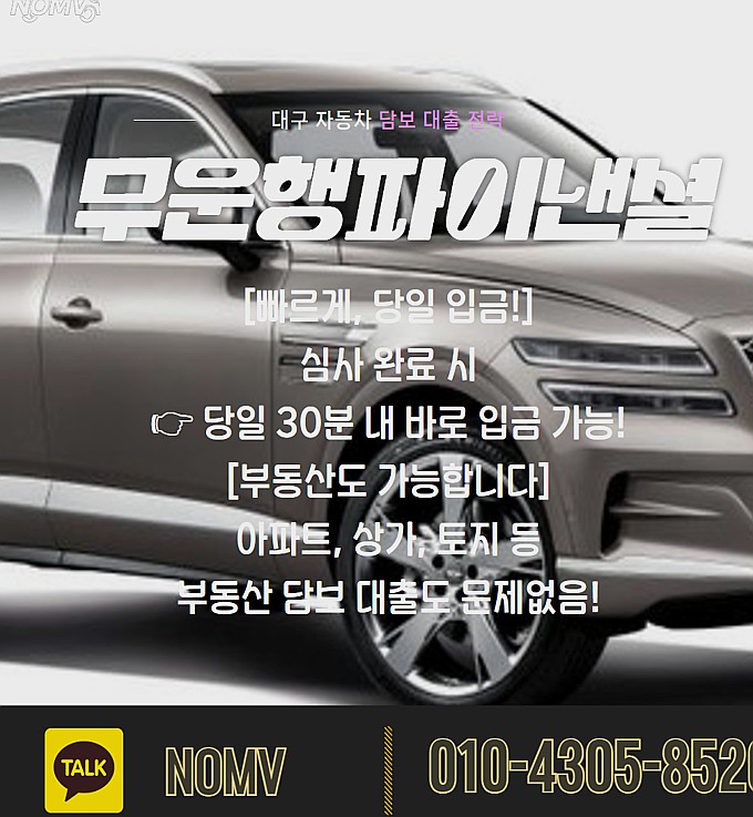 경기시흥시자동차입고대출