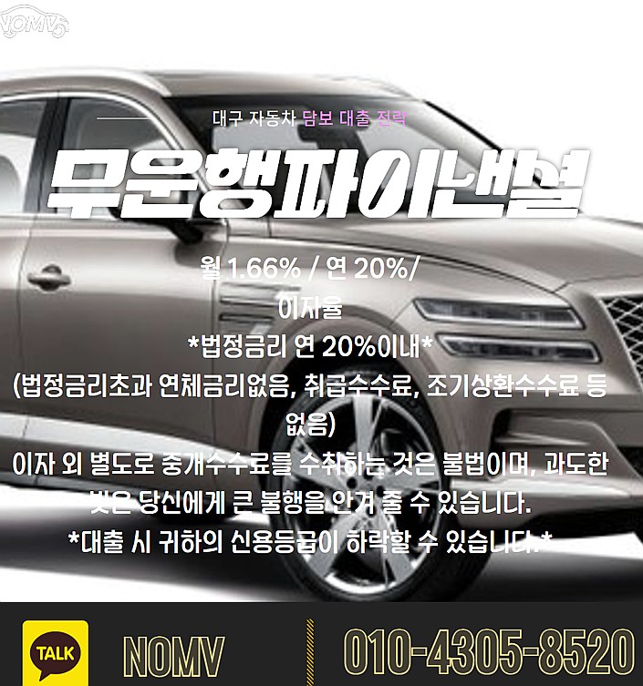 전북전주시자동차입고대출