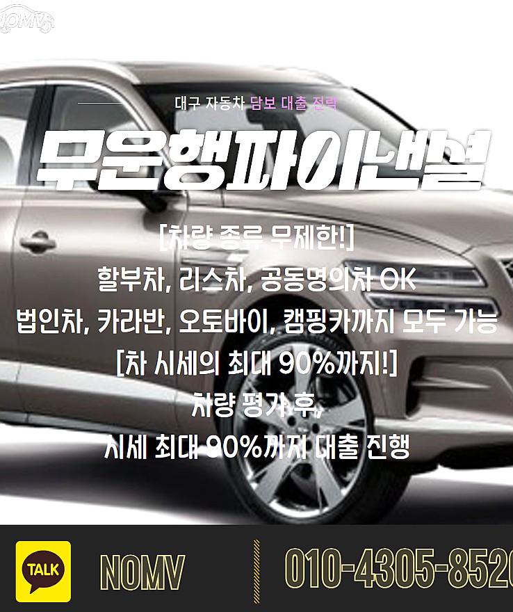 경기평택시자동차입고대출