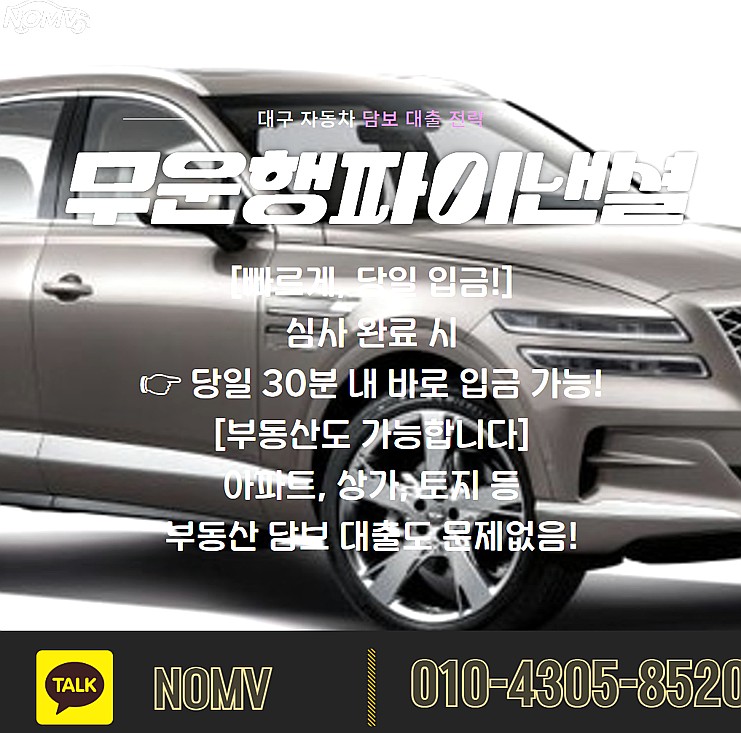 서울광진구자동차입고대출