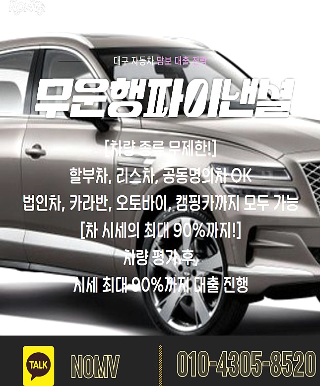 경북고령군자동차입고대출